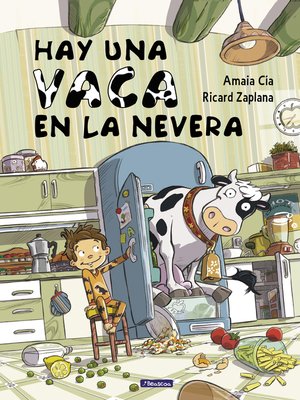 cover image of Hay una vaca en la nevera